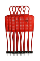 Rugged Soccer Training Mannequin 5 Feet Tall - 5 Pack with Carry Bag - UberSoccer