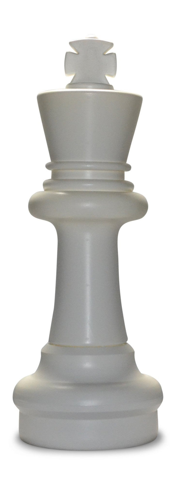 MegaChess Individual Chess Piece - King - 25 Inches Tall- White - UberSoccer
