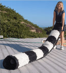 MegaChess 25 Inch Plastic Giant Chess Set with Commercial Grade Roll-Up Chessboard - UberSoccer