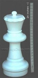 MegaChess 23 Inch Light Plastic Queen Giant Chess Piece - UberSoccer