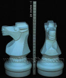 MegaChess 18 Inch Light Plastic Knight Giant Chess Piece - UberSoccer