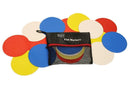 Rugged Sports Flat Spot Marker - Non-Slip Rubber - Set of 20
