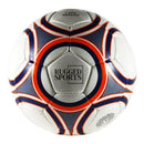 Rugged Sports Futsal Ball - Glossy Finish - Navy/Orange