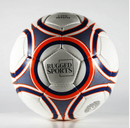 Rugged Sports Futsal Ball - Glossy Finish - Navy/Orange