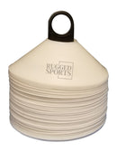 Rugged Sports Low Profile Disc Marker - Flexible - Set of 50 - White
