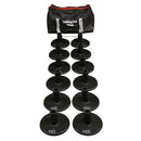 Rugged Sports Speed and Agility Training Pole Base - Set of 12