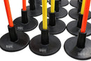 Rugged Sports Speed and Agility Training Pole Base - Set of 12