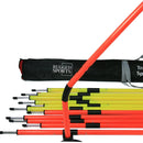 Rugged Sports Spring Loaded Agility Training Poles