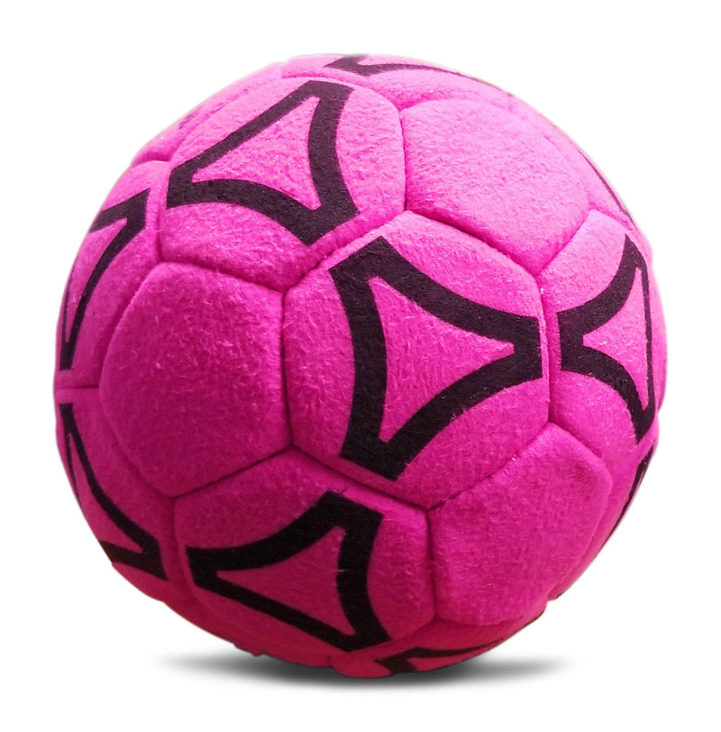 Uber Soccer Indoor Felt Soccer Ball - Neon Pink - UberSoccer