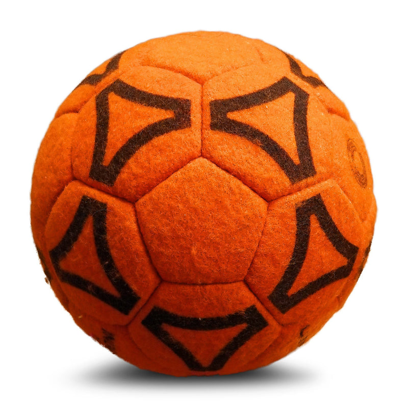 Uber Soccer Indoor Felt Soccer Ball - Orange - UberSoccer