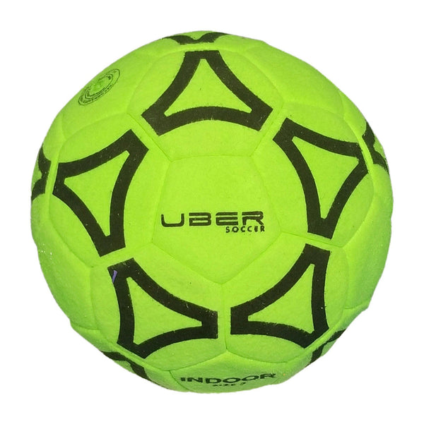 Uber Soccer Indoor Felt Soccer Ball - Green - UberSoccer