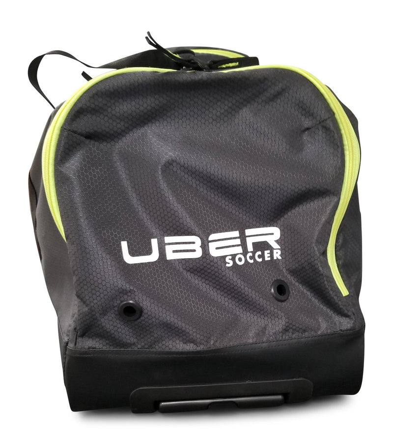 Uber Soccer Players Bag with Trolley - Black and Green - UberSoccer