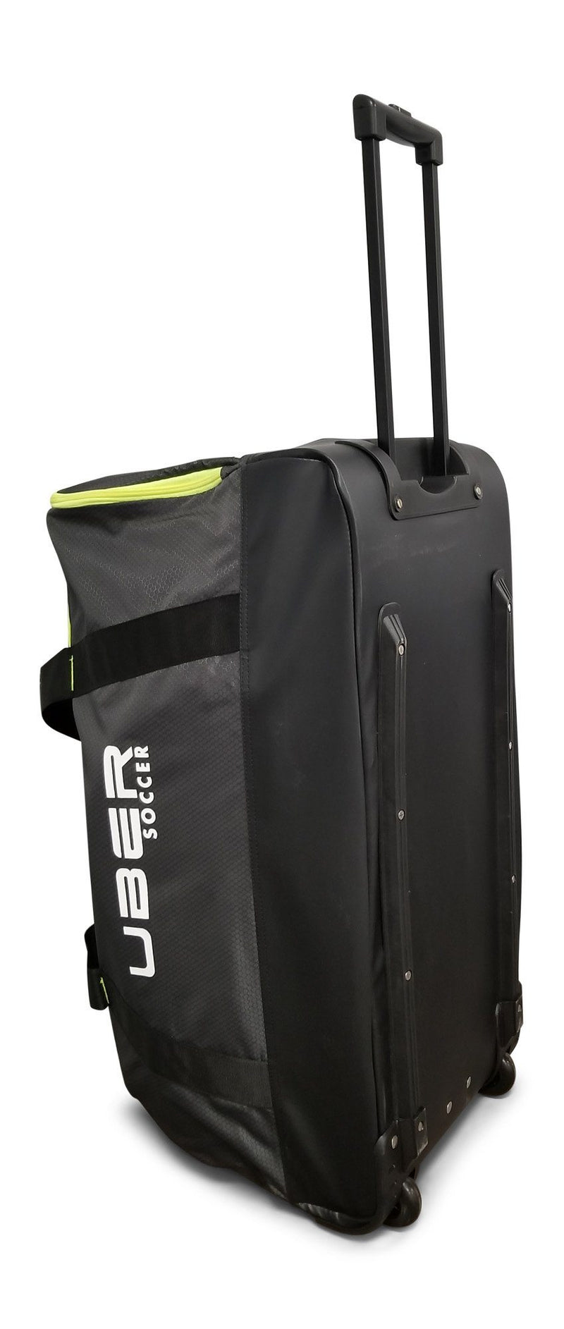 Uber Soccer Players Bag with Trolley - Black and Green - UberSoccer