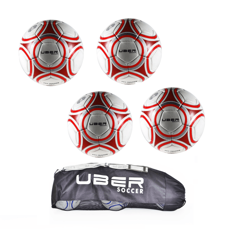 Uber Soccer Pro Training Ball 4 Pack Bundle - UberSoccer