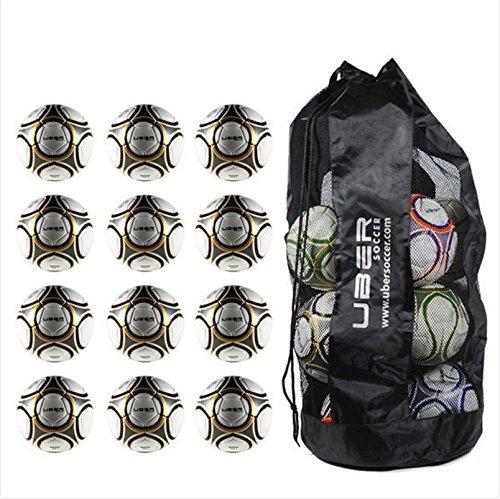 Uber Soccer Match Soccer Ball Bundle - Set of 12 - Size 5 - UberSoccer