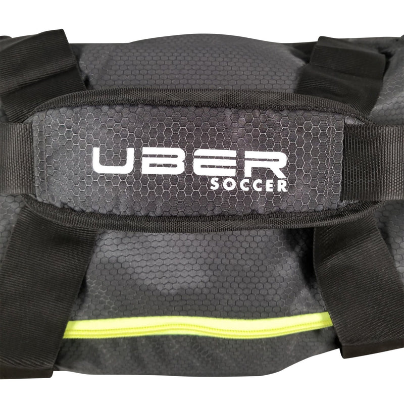 Uber Soccer Players Bag - Medium - Black and Green - UberSoccer