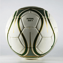 Uber Soccer Futsal Ball - Matte Finish - Green/Gold - UberSoccer