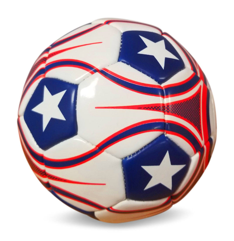 Uber Soccer USA Trainer Ball - Red, White, and Blue - UberSoccer