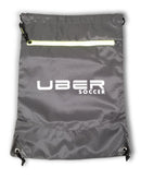 Uber Soccer Select Draw String Bag - Green and Black - UberSoccer
