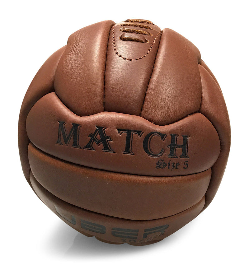Uber Soccer Vintage Match Soccer Ball - Players Replica - Size 5 - UberSoccer