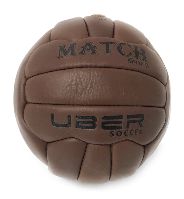 Uber Soccer Vintage Match Soccer Ball - Players Replica - Size 5 - UberSoccer