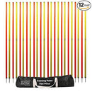 Rugged Soccer 2-Piece Agility Training Poles
