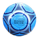 Rugged Soccer Blue Steel Trainer Ball