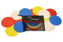Rugged Soccer Flat Spot Marker - Non-Slip Rubber - Set of 20