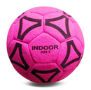 Rugged Soccer Indoor Felt Soccer Ball - Neon Pink