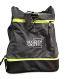 Rugged Soccer Player Hold All - Green and Black