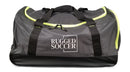 Rugged Soccer Players Bag with Trolley - Black and Green
