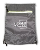 Rugged Soccer Select Draw String Bag - Green and Black